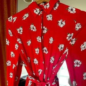 The perfect French red summer dress